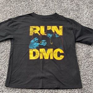 EUC Run DMC Short Sleeve Tee Size 8